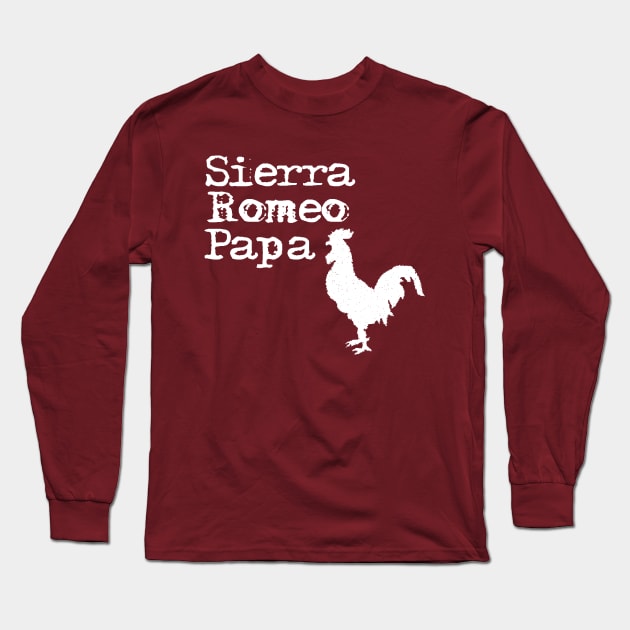 Sierra Romeo Papa Long Sleeve T-Shirt by South Richfield